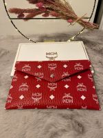 MCM Pochette Clutch Tasche 100 % Originale Rot mit Karton Neu Berlin - Spandau Vorschau