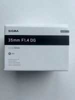 Sigma 35mm 1,4 DG Art for Sony E-Mount Saarland - Tholey Vorschau