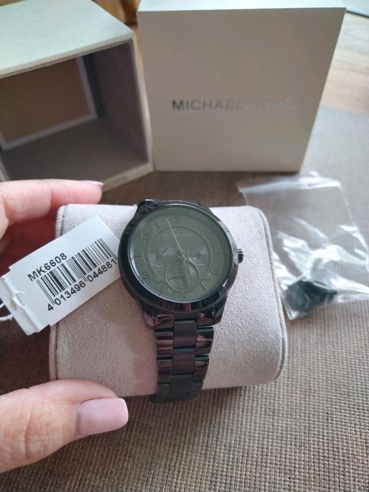 Michael Kors Armbanduhr. Schwarz in Rheda-Wiedenbrück