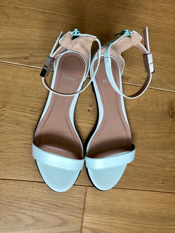 NEU * HUGO BOSS Sandalen Sandaletten Gr. 36 mint türkis grün in Berlin