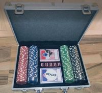 Homcom Pokerkoffer mit 200 Chips silber Neu Nordrhein-Westfalen - Hamm Vorschau