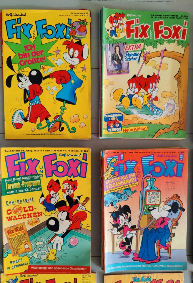 FIX und FOXI Comic Hefte 1976 bis 1991 Rolf Kauka Moewig Verlag in Lemgo