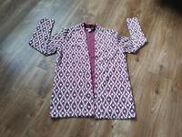 Cardigan Bordeaux/Weiß Bayern - Cham Vorschau