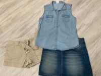 Kleiderpaket Jeansrock/ Short/ Bluse/ Top Gr. 158 Rheinland-Pfalz - Grafschaft Vorschau