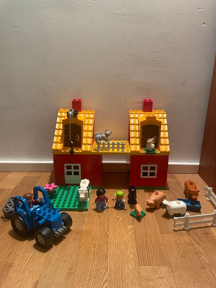 Lego Duplo Sets (6) + Steine + Platten in Frankfurt am Main