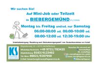 Arbeit Mini-Job/Teilzeit Reinigungskräfte (m/w/d) in Biebergemünd Hessen - Biebergemünd Vorschau