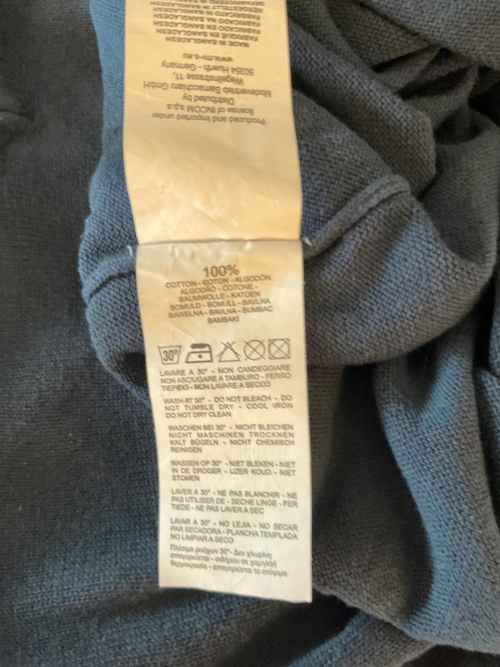 Sommerlicher Pulli von U.S.Polo ASSN Größe M dunkelblau neuwertig in Stadtbergen