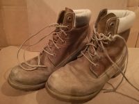 ✿ Timberland Stiefel hoch Ankle Boots Beige Echt Leder Gr. 41 Baden-Württemberg - Mannheim Vorschau