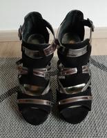 Catwalk, Spangenpumps, Blockabsatz 11,5 cm Bayern - Weiherhammer Vorschau