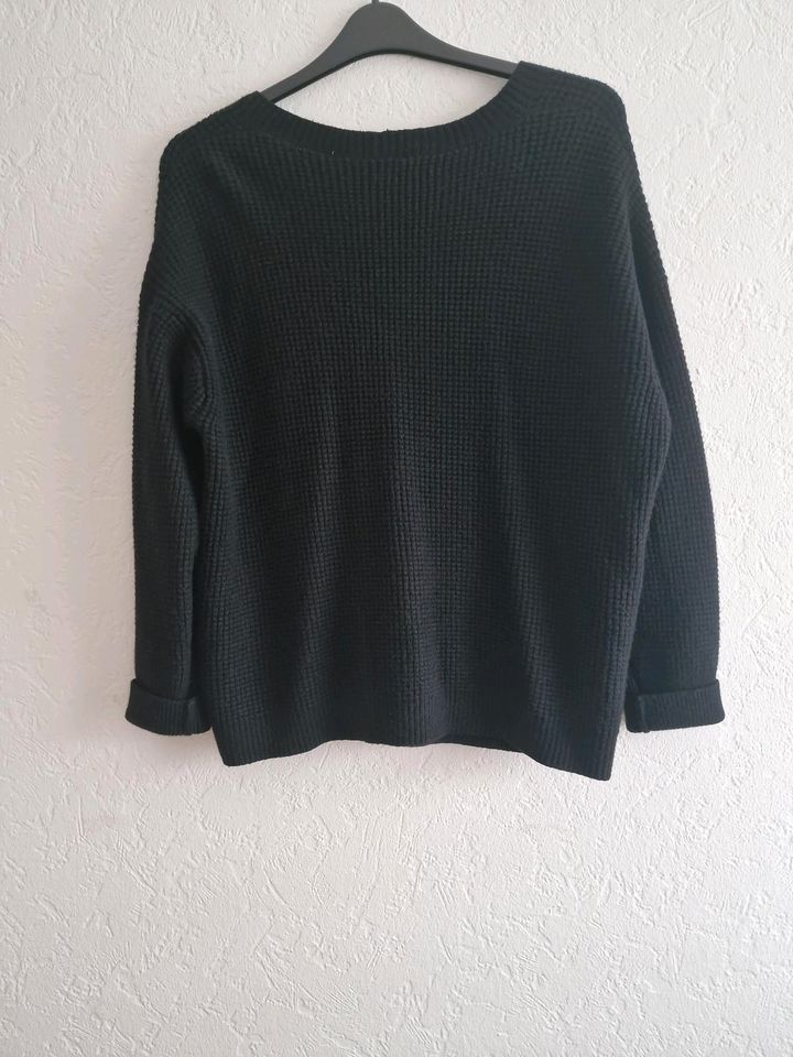 Damen Strickjacke Cardigan Schwarz mit Knöpfe in Delmenhorst