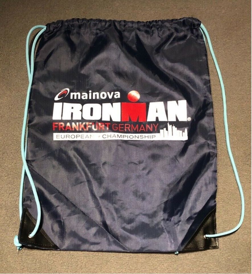 Triathlon Ironman Frankfurt 2019 Tasche Bag Beutel Rucksack in Neuental