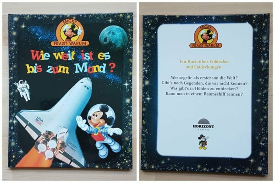 7x LERNBUCH Disney Kinderfragen mit Micky Mouse Lexikon in Leipzig