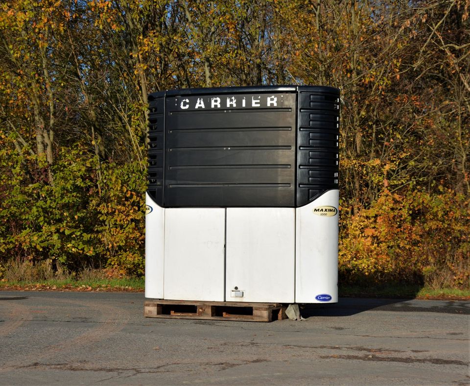 CARRIER MAXIMA 1000 D+E KÜHLAGGREGAT COOL UNIT AUFLIEGER ANHÄNGER in Hessisch Oldendorf