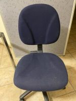Stuhl, dunkelblaues Polster, ohne Armlehnen Niedersachsen - Osterholz-Scharmbeck Vorschau