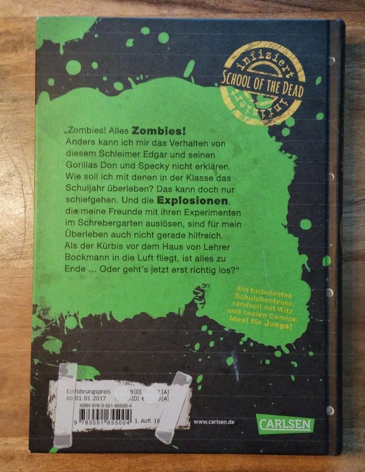 Hardcover Buch Mein Leben mit Zombies und Kürbisbomben in Bottrop