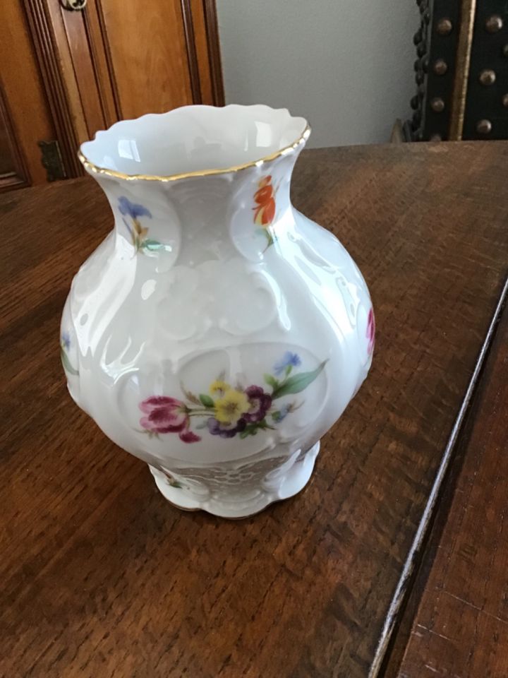 Bonbonière und Vase - Lindner Porzellan, Serie Bettina in Celle