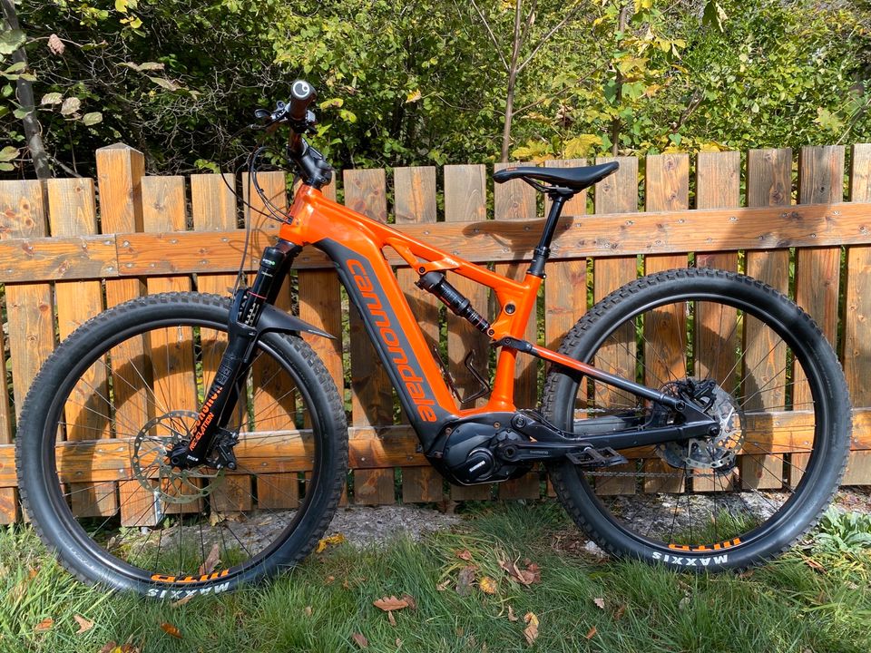 CANNONDALE 27.5+ CUJO NEO 130 S ORANGE E-Bike Fully Mountainbike in Münstertal