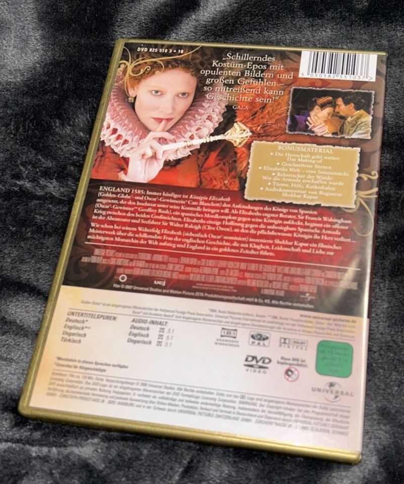 DVD: Elizabeth – Das goldene Königreich mit Bonusmaterial in Beckingen