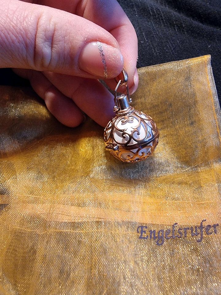 Engelsrufer Anhänger Rose Gold Kette in Gernsheim 