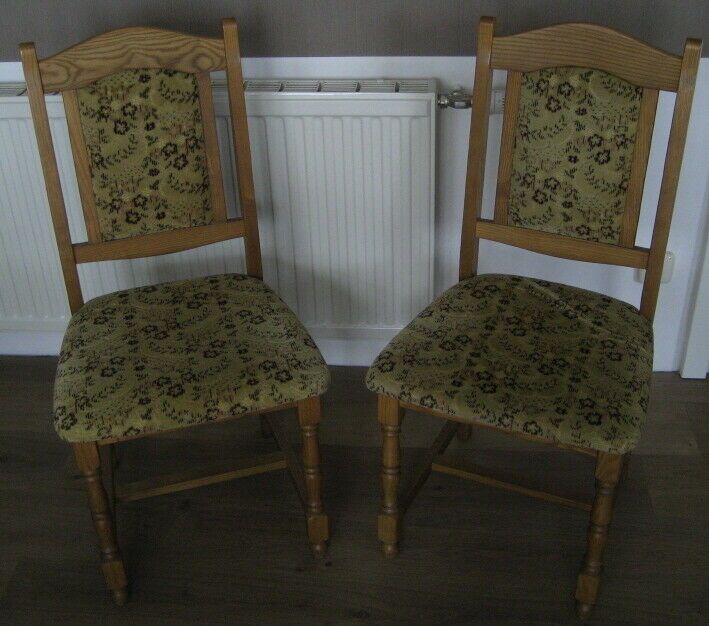 Küchen-Stühle Stuhl gepolstert Eiche rustikal Esszimmer Küche in Parchim