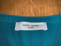 Kleid Gerry Weber casual kurzarm grün-blau Größe 38 Hessen - Zwingenberg Vorschau