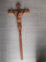 Kruzifix, Holzkreuz mit Jesus Nordrhein-Westfalen - Leichlingen Vorschau