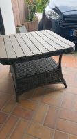Polyrattan Tisch mit WPC Platte 80x80x60cm beige/braun Hessen - Eltville Vorschau