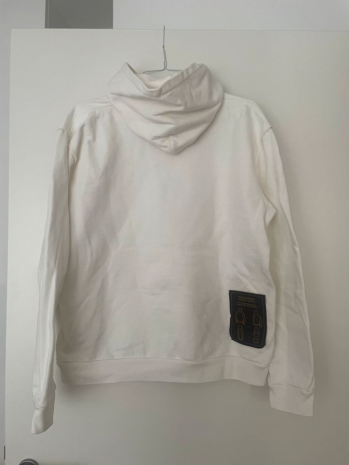 Louis Vuitton staples edition white hoodie in Frankfurt am Main