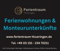 Ferienwohnungen, Monteurunterkünfte in Suhl, Schleusingen... Thüringen - Suhl Vorschau