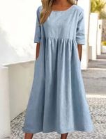 Sommerliches Baumwoll-Kleid, hellblau, Größe L/40, NEU Bonn - Beuel Vorschau