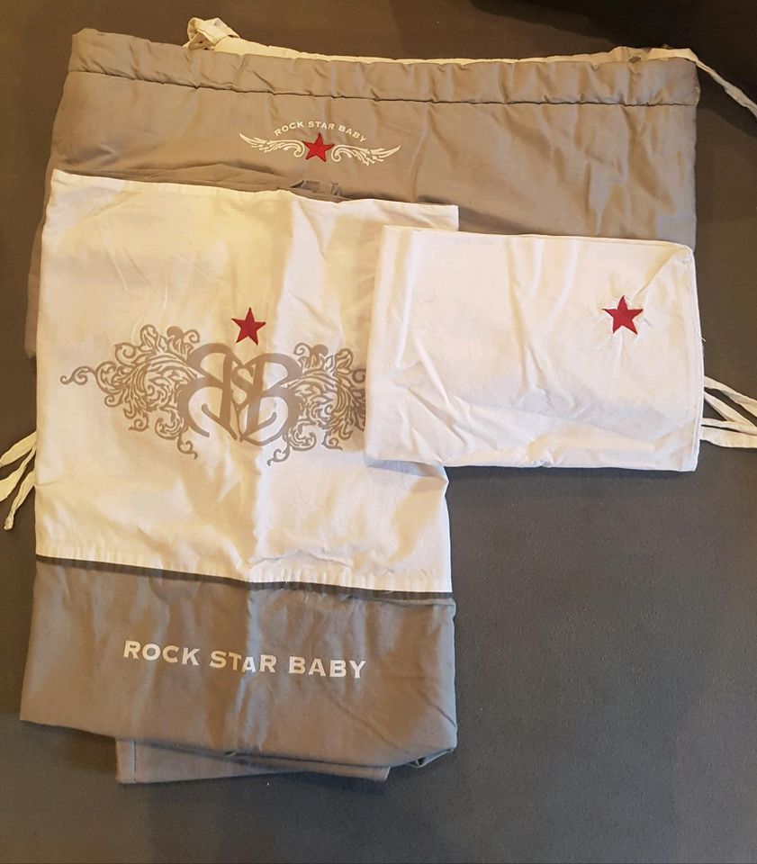 Roba Rock Star Baby Bett Set Himmel Bettwäsche in Solingen