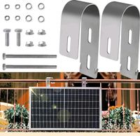 Haken / Sicherungen für 2 Solarmodule aus Edelstahl, neu Bayern - Eltmann Vorschau