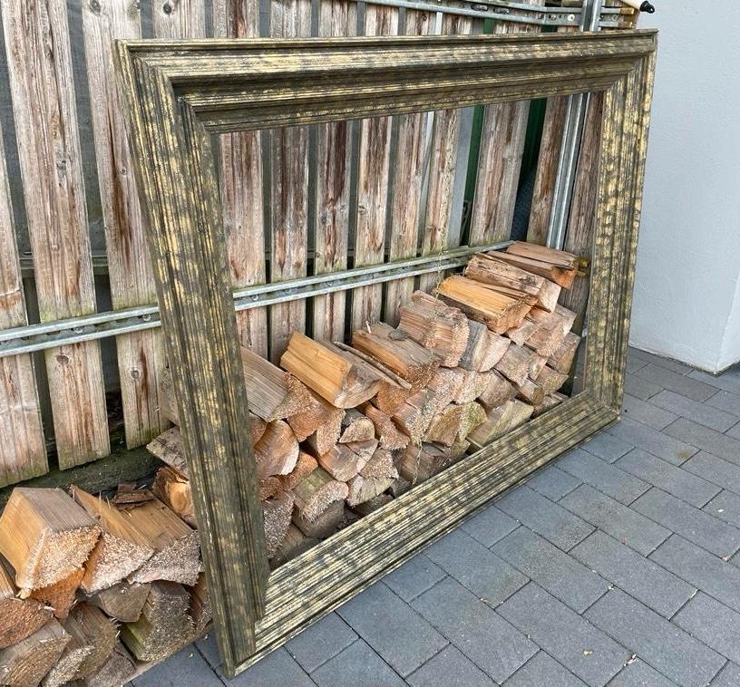 Alter Bilderrahmen Rarität 158 x 127 cm xxl Spiegel Barock in Melsbach