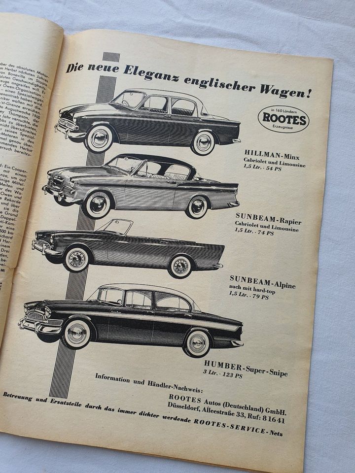 60's Auto Motor und Sport - Antiquariat Hefte 1958 - 1976 in Esslingen