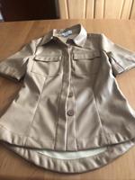 Girls kurzärmlige Bluse von Lost Ink. in braun Gr S Baden-Württemberg - Bruchsal Vorschau