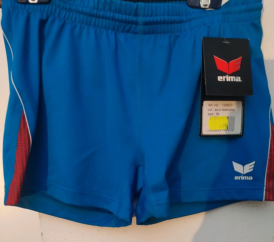 Neu Shorts Sporthose Damen Größe 36 von Erima, mit Hinter Tasche in Sachsen  - Glauchau | eBay Kleinanzeigen ist jetzt Kleinanzeigen