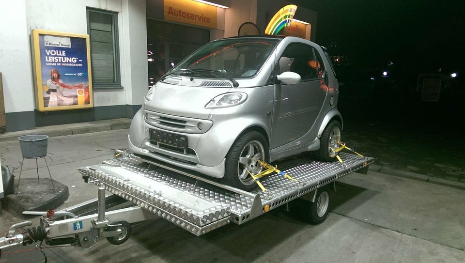 Smart Anhänger Autotransportanhänger 1.500 kg zu vermieten in Massenbachhausen