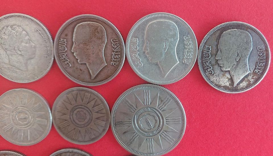 Lot Sammlung Irak Silbermünzen 15X Diverse, je. Ab. 20€ in Mainz