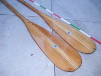 2 schöne gebr. HOLZ Stechpaddel für Kajak oder Surfboard Bayern - Gauting Vorschau