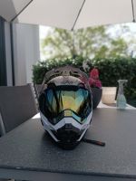 O'Neil Sierra Adventure Helm in Weiß mit Verspiegeltem Visier Baden-Württemberg - Waiblingen Vorschau