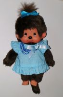 Monchhichi Monchichi mit Kleid und Haarschleife türkis Köln - Blumenberg Vorschau