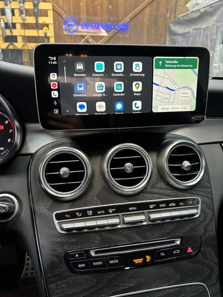 Mercedes A GLA CLA w176 c117 Android Display + Montage carplay in Karlsruhe