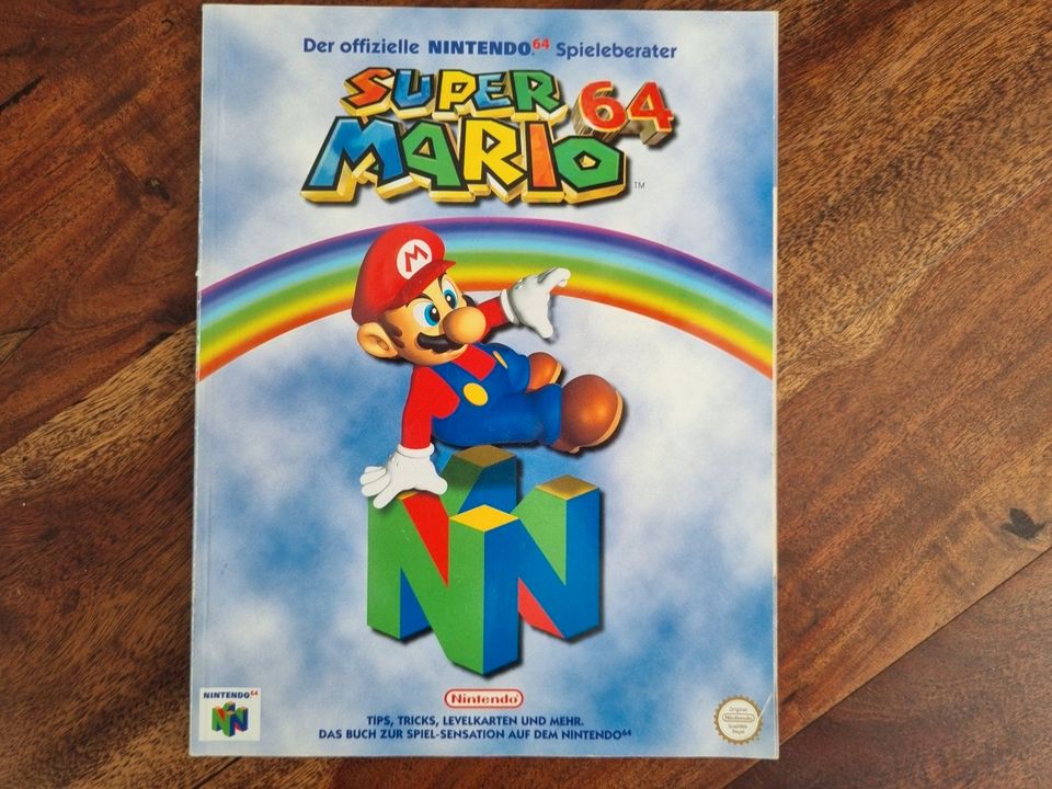 Super Mario 64 OVP + Spieleberater N64 Nintendo 64 in Apfeldorf