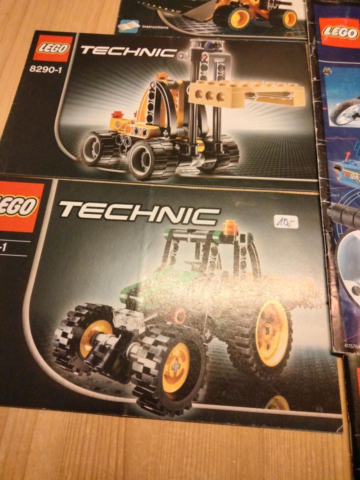 Lego Technic Baupläne 10 Stück in Linnich