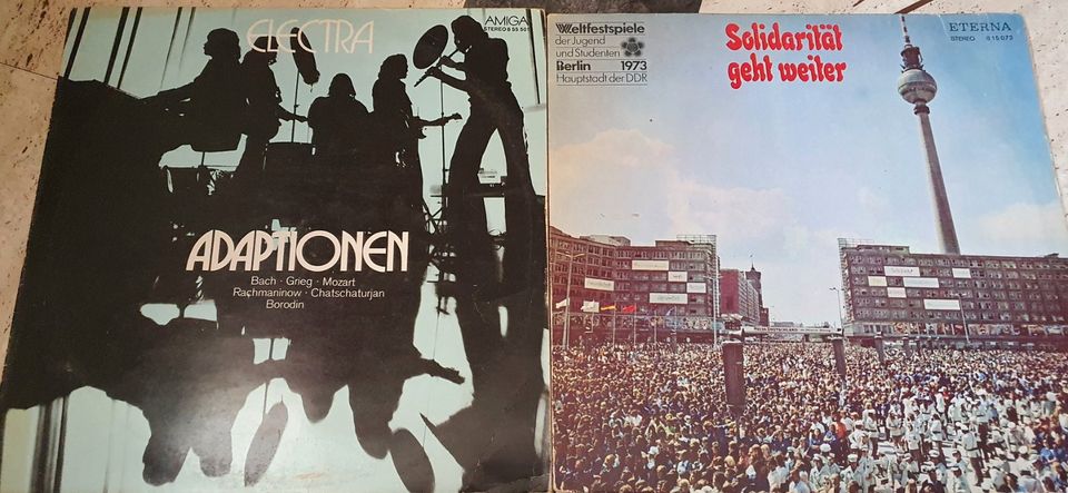 Schallplatte LP Levente Chat Noir Weltfestspiele 1973 in Thale