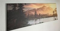 Panoramabild Leinwand Natur, Berge, Wald, See 150x50 Hessen - Bad Homburg Vorschau