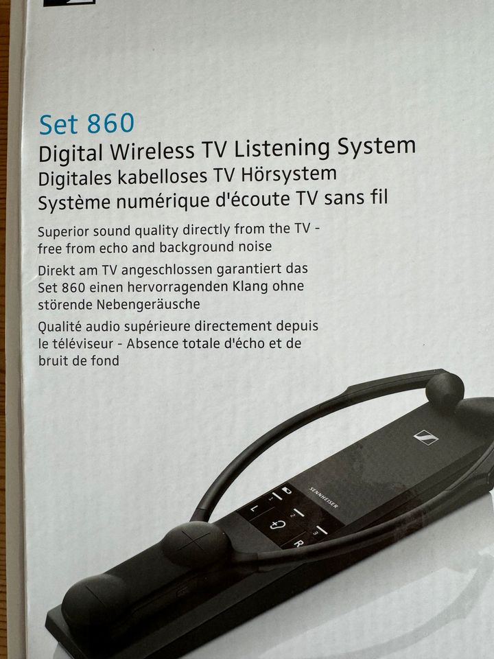 Sennheiser Set 860 - TV Hörsystem in Hollern-Twielenfleth