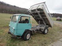 Schweizer Oldtimer Transporter Meili mit 3 Seitenkipp-Brücke Baden-Württemberg - Rheinfelden (Baden) Vorschau