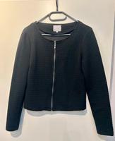 Jacke zick zack Muster elegant festlich schwarz Gr. M Vila Bayern - Rednitzhembach Vorschau