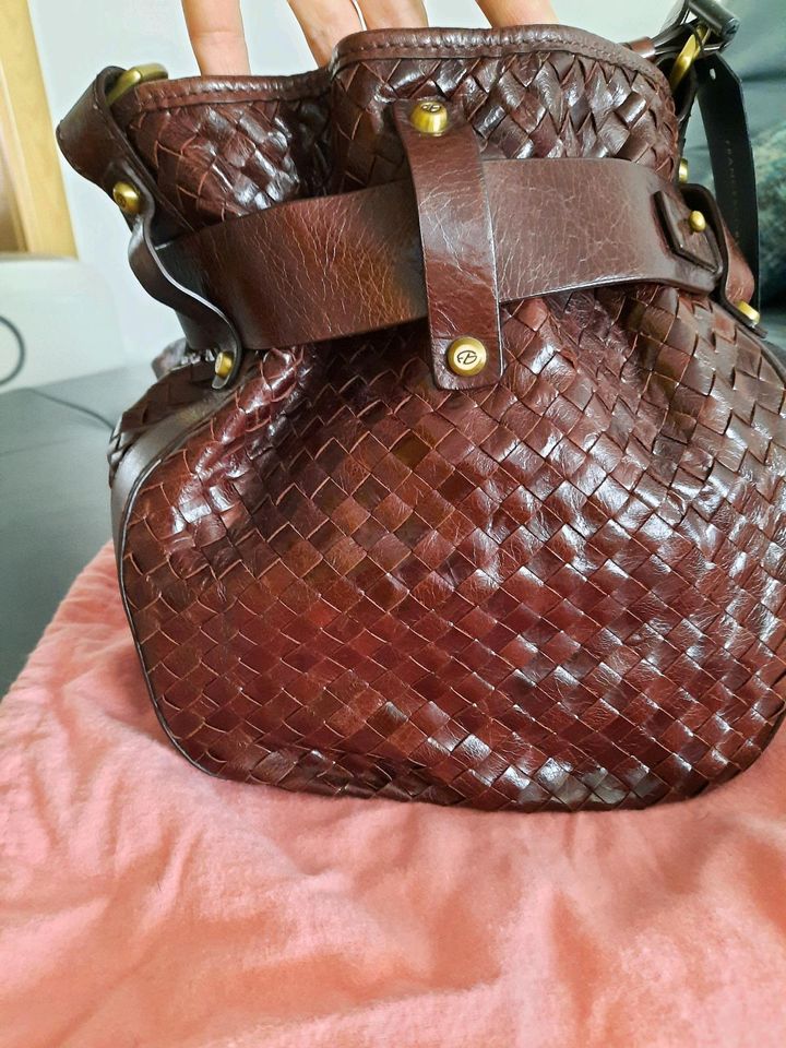 Francesco Biasia Handtasche braun original NVP 448€ in Karlsruhe